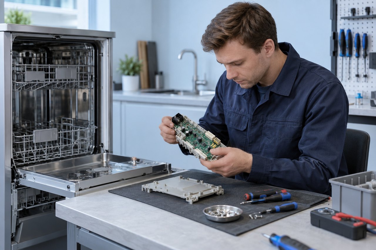 Диагностика посудомоечной машины Gorenje: ошибка возникает время от времени