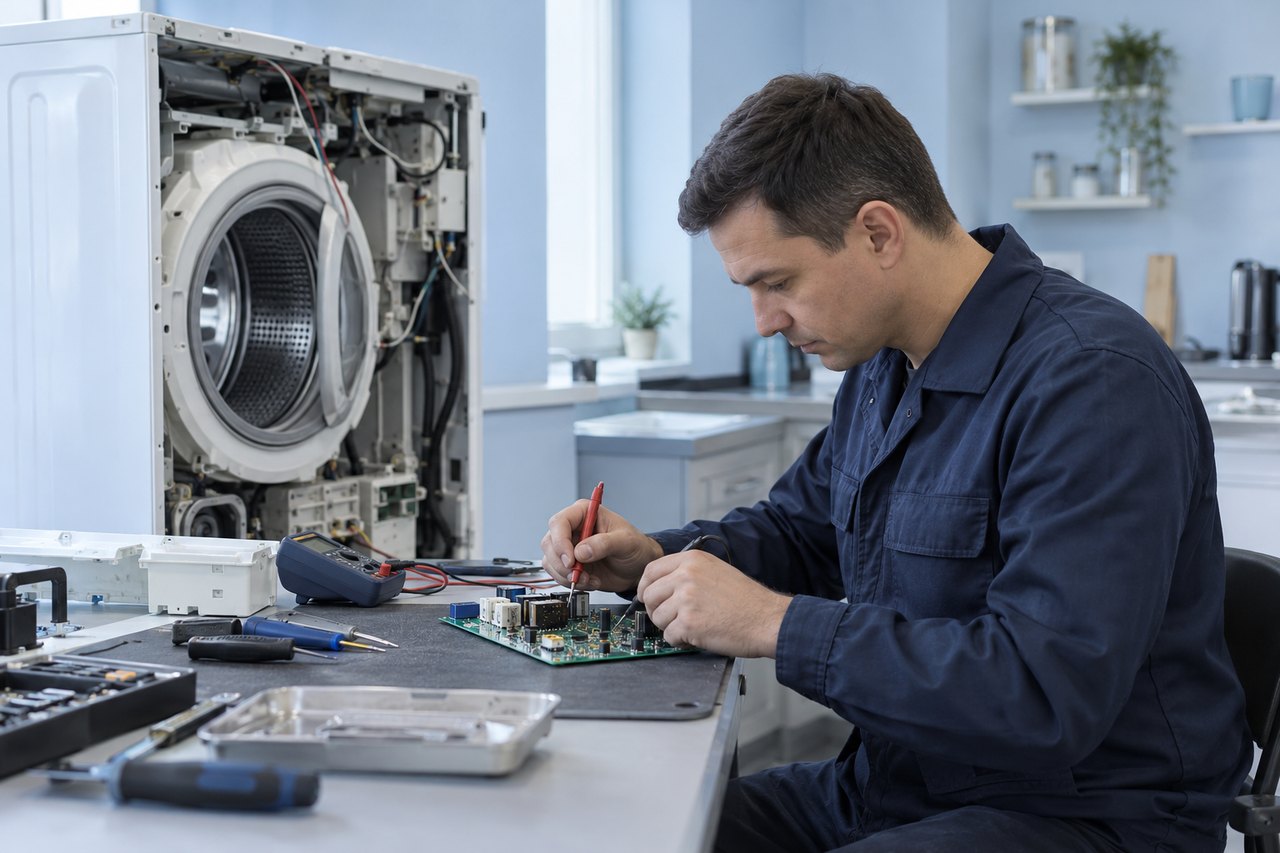 Диагностика стиральной машины Hotpoint: дисплей сообщает об ошибке