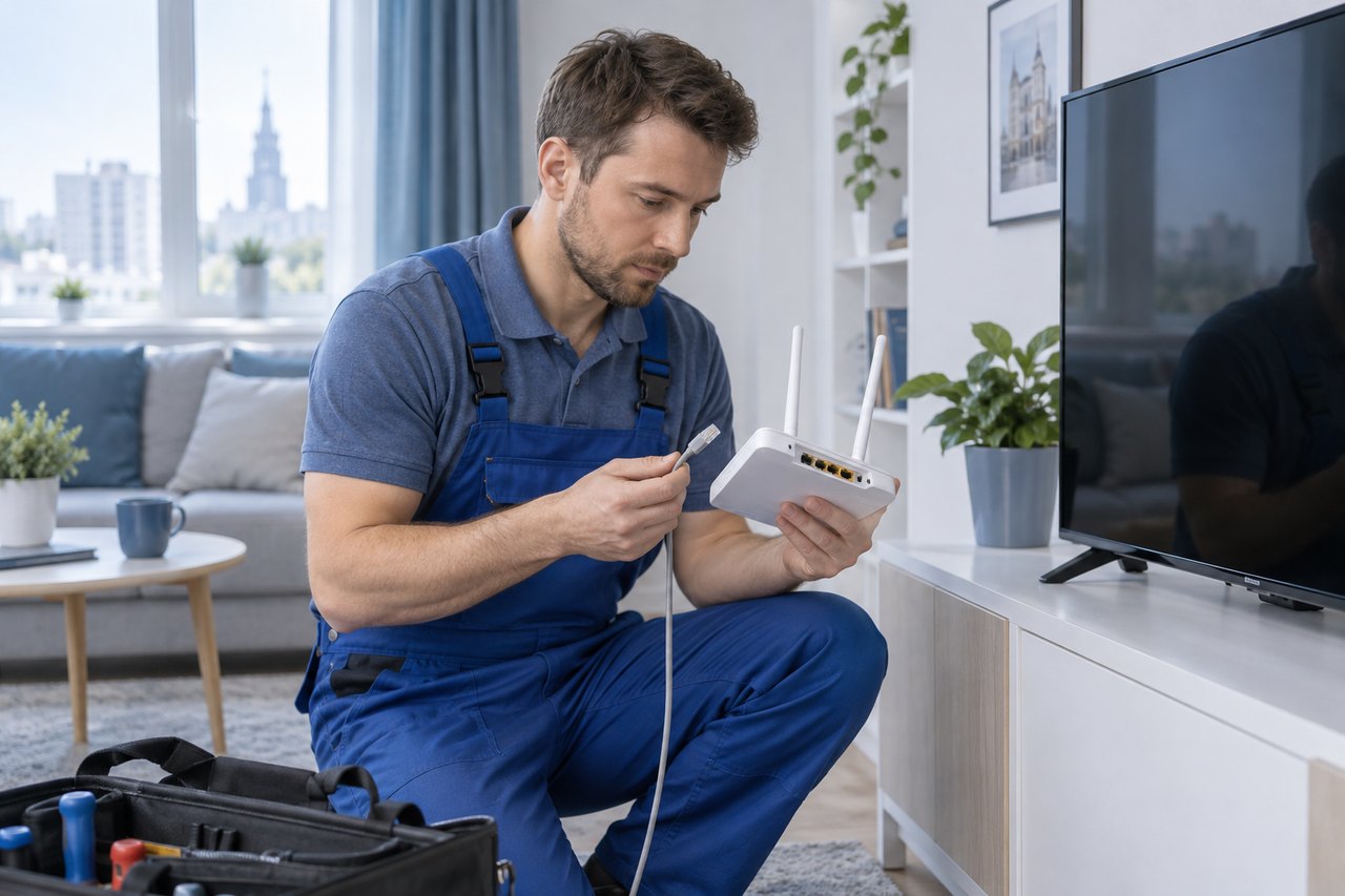 Проверка подключения Smart TV