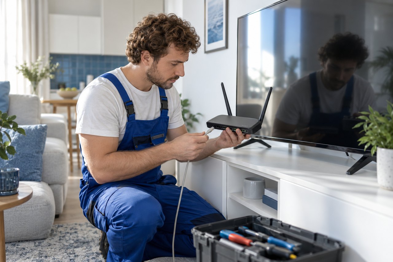 Проверка подключения Smart TV