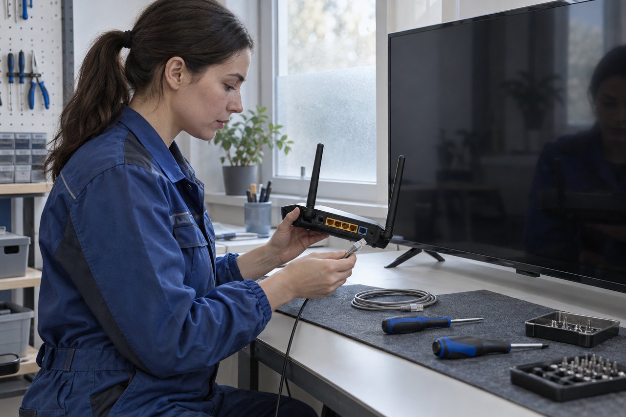 Проверка подключения Smart TV