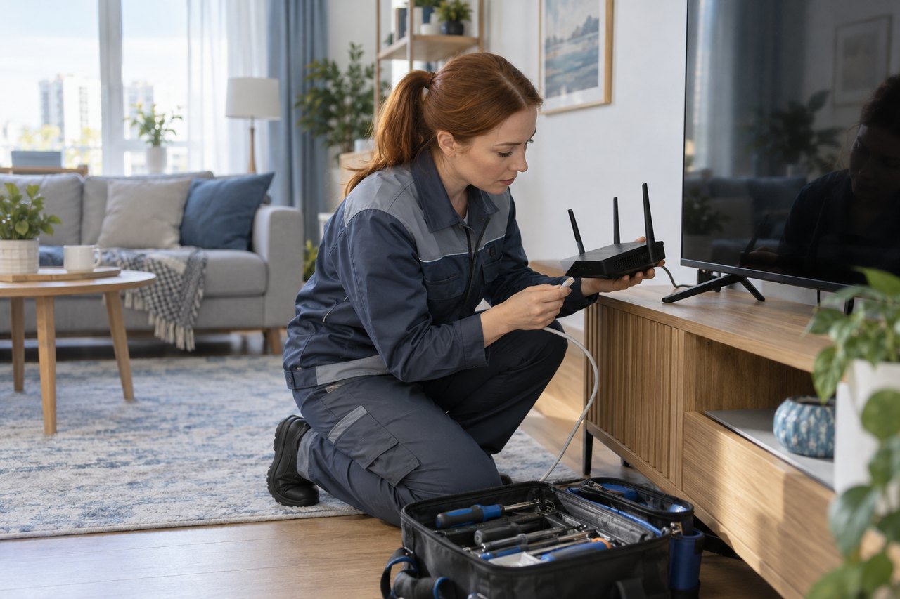 Проверка подключения Smart TV