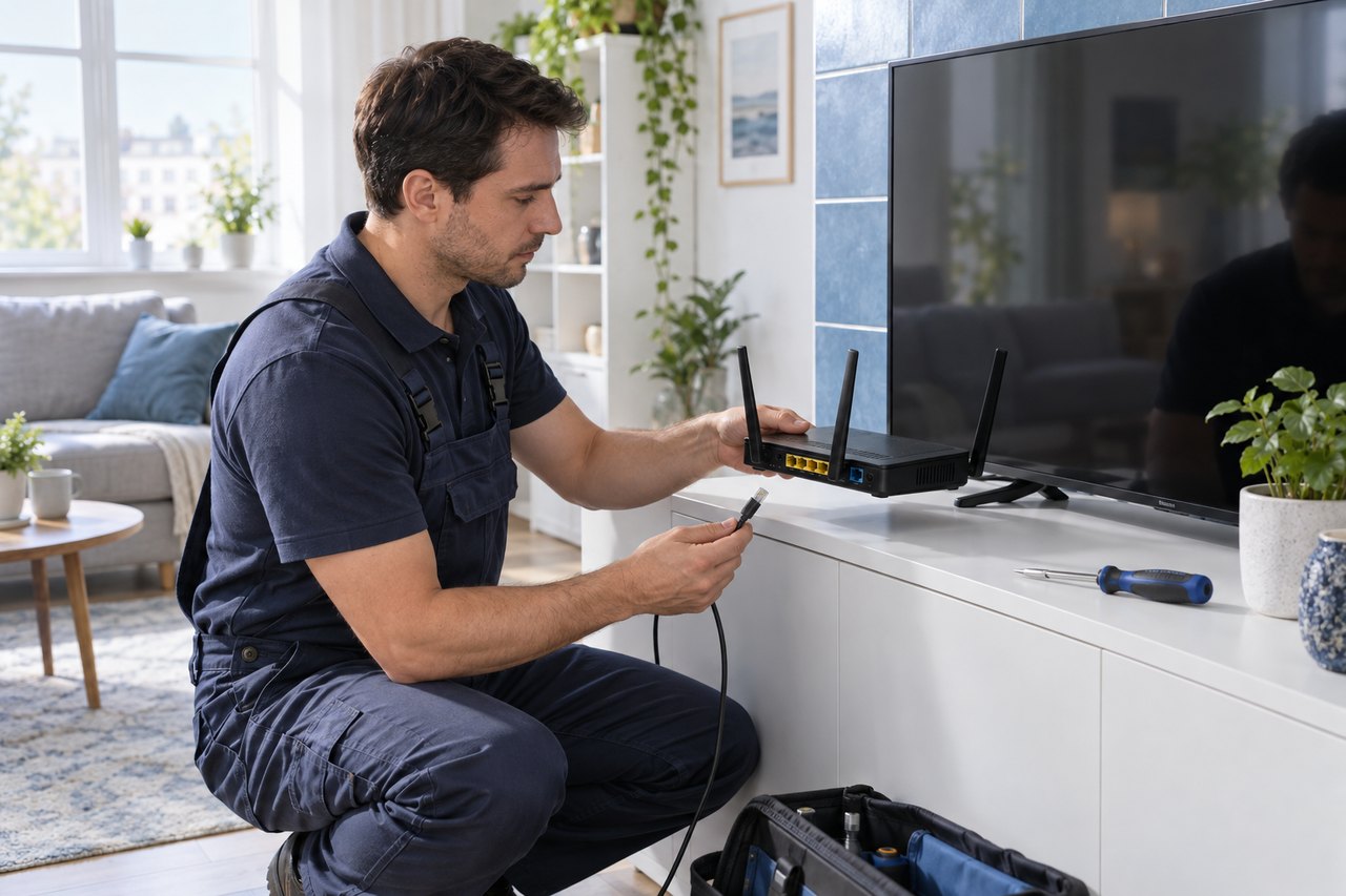 Проверка подключения Smart TV
